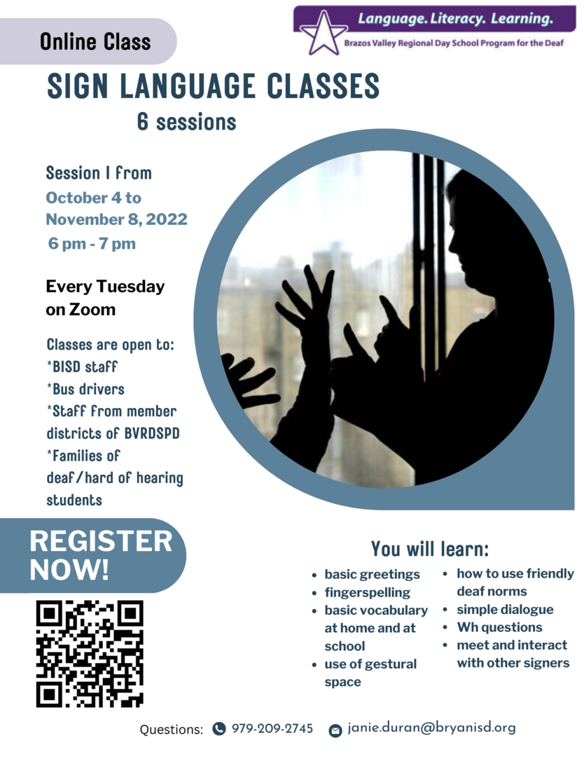 Free Online Sign Language Classes
